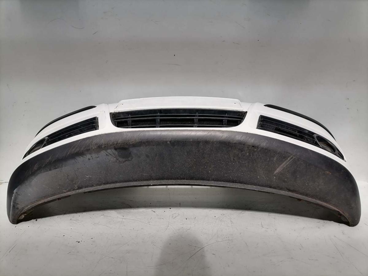 VW Polo 9N3 original Sto&szlig;stange Stossf&auml;nger vorn LB9A Candywei&szlig; Bj.2006